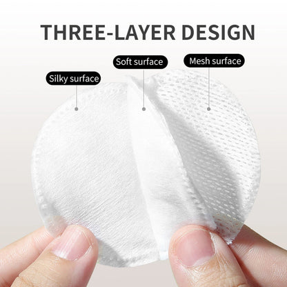 80/100/150Pcs Cotton Pads Disposable for Facial Make Up Nail Polish Remover Round Soft Face Cleansing Remover Makeup Tools Good Vibrations