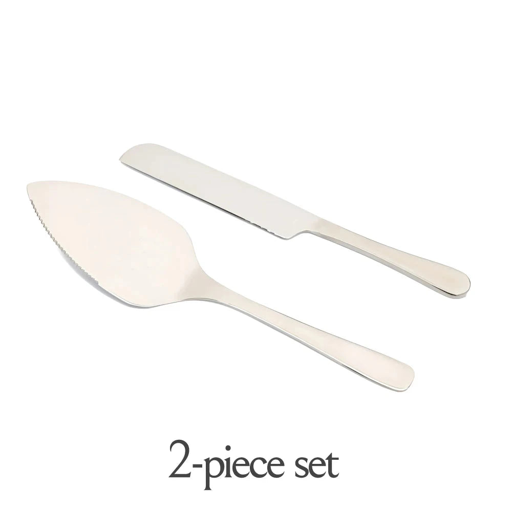 Custom Wedding Cake Knife, Wedding Cake Knife Set Personalized, Wedding Gift, Bridal Shower Gifts, Wedding Cake Cutting Set Good Vibrations