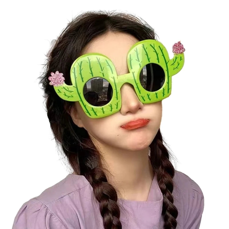 Party Sunglasses Funny Sunglasses Creative Eyeglasses Fancy Dress Props Summer Party Sunglasses Novelty Eyeglasses Good Vibrations