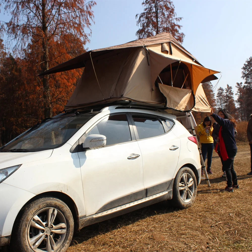 Hot Camping Equipment Outdoor Travel Camper Van Camping Car Tent Good Vibrations