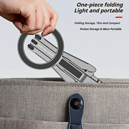 Aluminum For Magsafe Tripod Magnetic Phone Holder Universal Magnetic Phone Tripod Mount Foldable Camera Phone Tripod Stand Good Vibrations