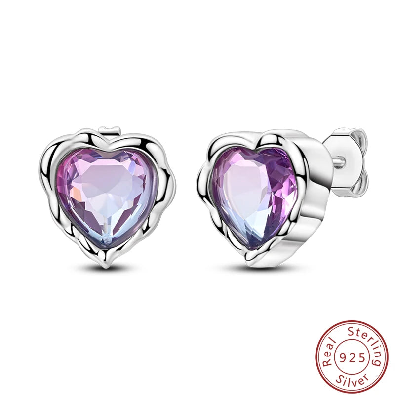Women's Earrings 925 Sterling Silver Ocean Cute Pet Insect Plant Multi Style Earrings Fit Anniversary Delicate Jewelry Gifts Good Vibrations
