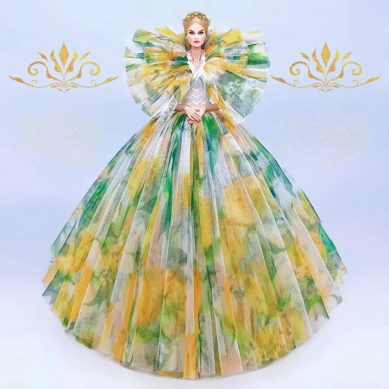 fashion for barbie elegant lady wedding dress for 30cm doll clothes princesa for bjd 1/6 dress long dress accessories Good Vibrations