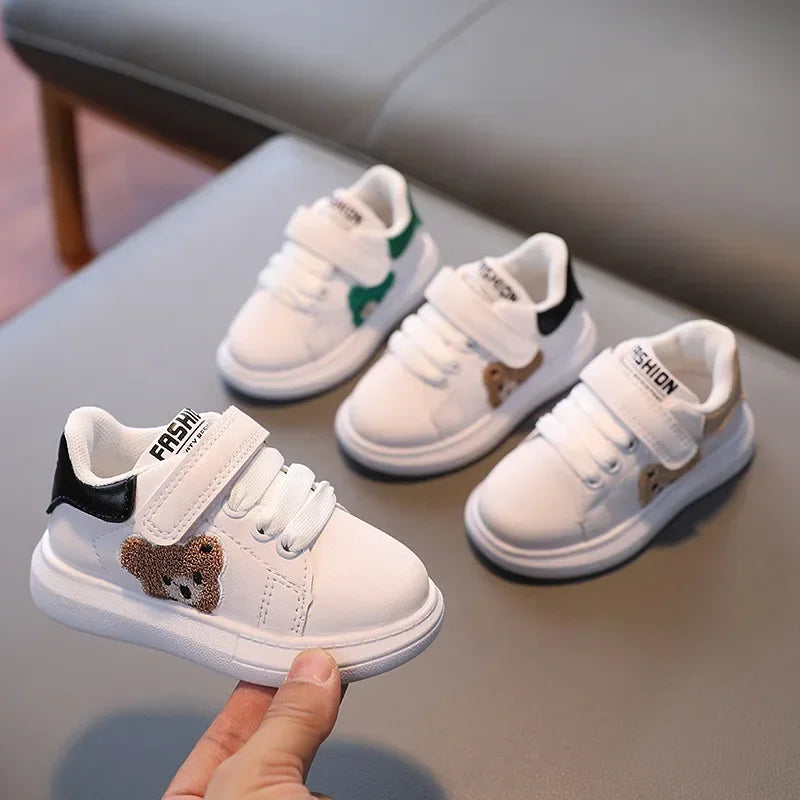 Autumn Baby Boys Girls Panda Sneakers 1-6 Year Toddlers Fashion Sports Board Flats Infant Shoes Good Vibrations
