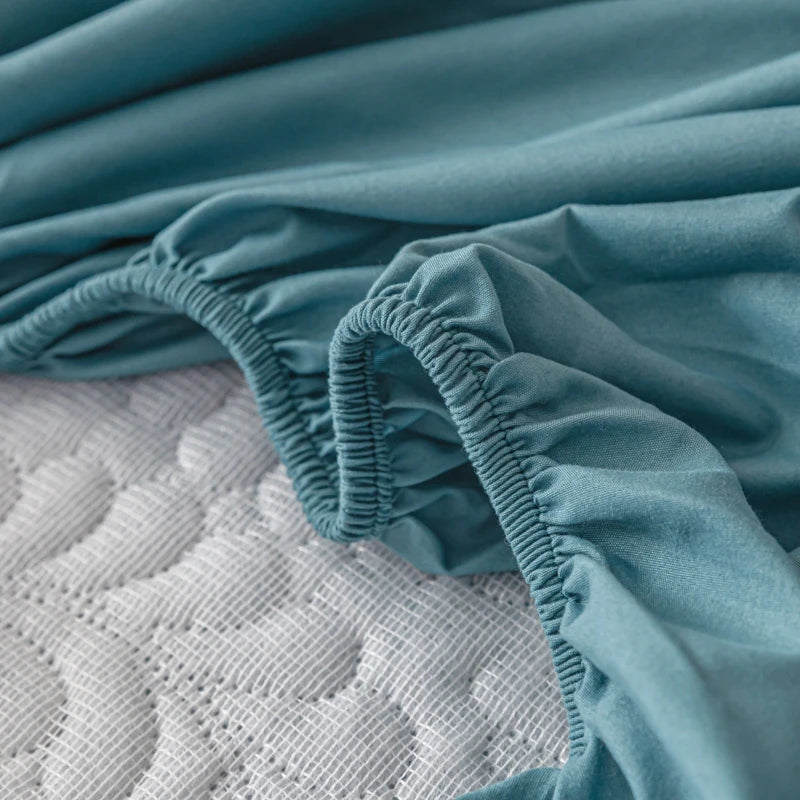 Waterproof Fitted Sheet Quilted Mattress Cover Mattress Protector for Home Hotel Twin Full Quuen King 160x200 140x200 Bed Cover Good Vibrations