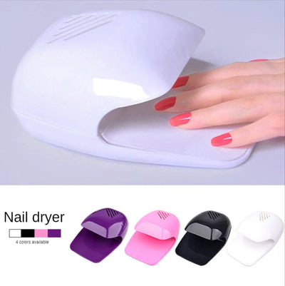 Mini Nail Dryer Touch Type Nail Polish Air Dryer Nail Polish Glue Fan USB Plug