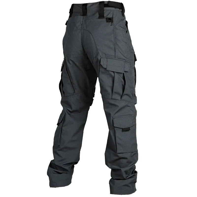 Tactical Pants Men Multi-Pocket Outdoor Cargo Pants Military Combat Trousers Men's Wear-Resistant Hiking Work Trousers Male Good Vibrations