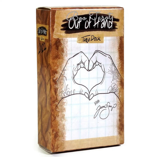 10.3*6cm Out of Hand Tarot 78 Cards That Invite You To Experience The Tarot Though Everyday Interactions and Scenarios Good Vibrations