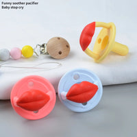 TYRY.HU Baby Newborn Soft Food Silicone Nipple Infant Safe Circle Type Nipples Toddler Pacifier Kids Teether Toy For Boy Girls Good Vibrations