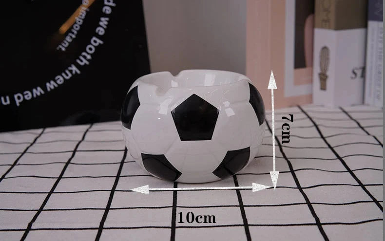 Home decoration,Ashtray,desk accessories,smoking accessoiries,Basketball, football, tennis, golf ball shaped ceramic ashtray Good Vibrations Adult Super Store