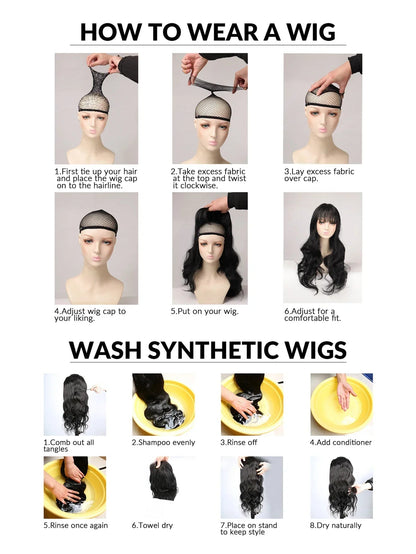 8Inch Wine Red Color Handsome Synthetic Wigs With Bang Short Straight Hair Wig For Man or Women Daily Use Cosplay Heat Resistant Good Vibrations