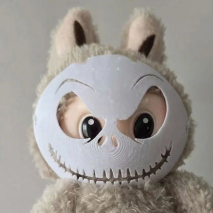 Halloween Doll Clotheclothes Ghost Scary Mask Decoration Gift DIY Creative Clothing Plush Doll Accessories Halloween Costume Good Vibrations