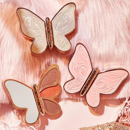Butterfly Eye Shadow Six Color Eyeshadow Palette Easy to Color Glitter Matte Makeup Make-up For Women Korean Cosmetics Makeup Good Vibrations