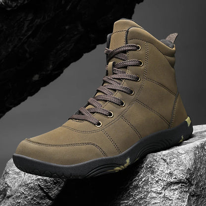 boots men outdoor walking shoes Wide-Toe-Box Barefoot Shoes for Men boots men flats Comfortable casual shoes men mocassin Good Vibrations