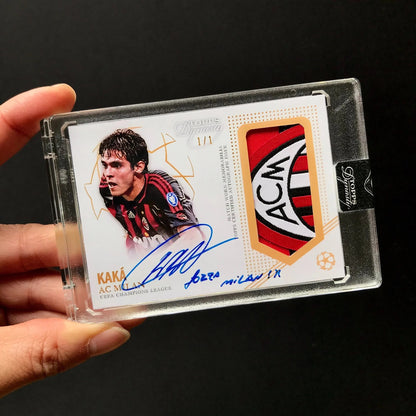 Panini homemade jersey material card Messi Ronaldo Neymar signed collection card bricks DIY Boy birthday christmas present Good Vibrations