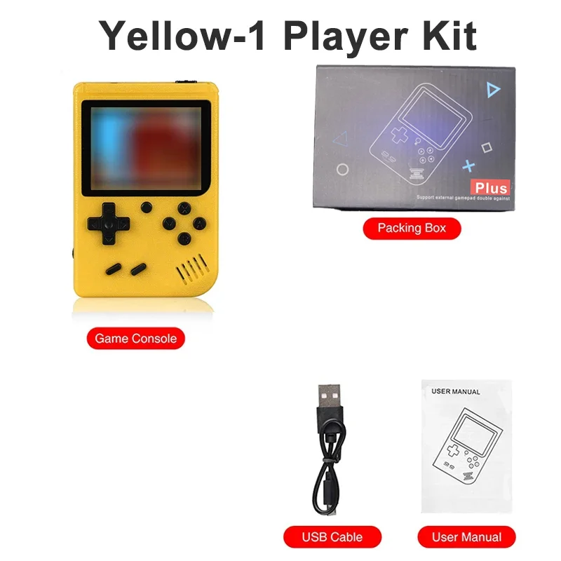 NEW Portable Retro Mini Video Game Console 8-Bit Handheld Game Player Built-in 400 games AV Out Game Console Gameboy videojuego Good Vibrations