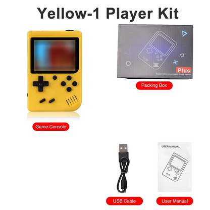 NEW Portable Retro Mini Video Game Console 8-Bit Handheld Game Player Built-in 400 games AV Out Game Console Gameboy videojuego Good Vibrations