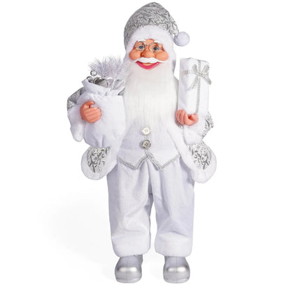 Christmas decoration standing Santa Claus doll ornaments Happy Date Christmas Santa Claus Figurine Decor party Ornament Gift Good Vibrations
