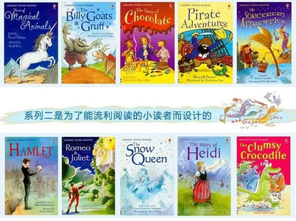 The Usborne 1st 2nd 3rd 4th Reading Collection Library English Picture Book Learning Education Help Children Grow As A Reader Good Vibrations