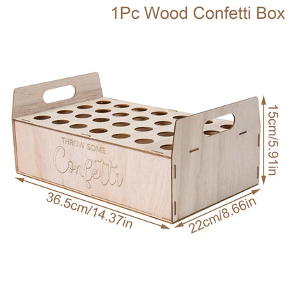 Wedding Tray Confetti Cone Stand Box Kraft Paper Tray Rustic Wedding Decoration Wedding Confetti Cones Cones Wedding Set supply Good Vibrations