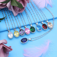 LMFAELECA 925 Silver Women Jewelry Sets Blue Sapphire Earrings Necklace Ring Bracelets Set Gift for Mom/Wife/Sister/Best Friend Good Vibrations