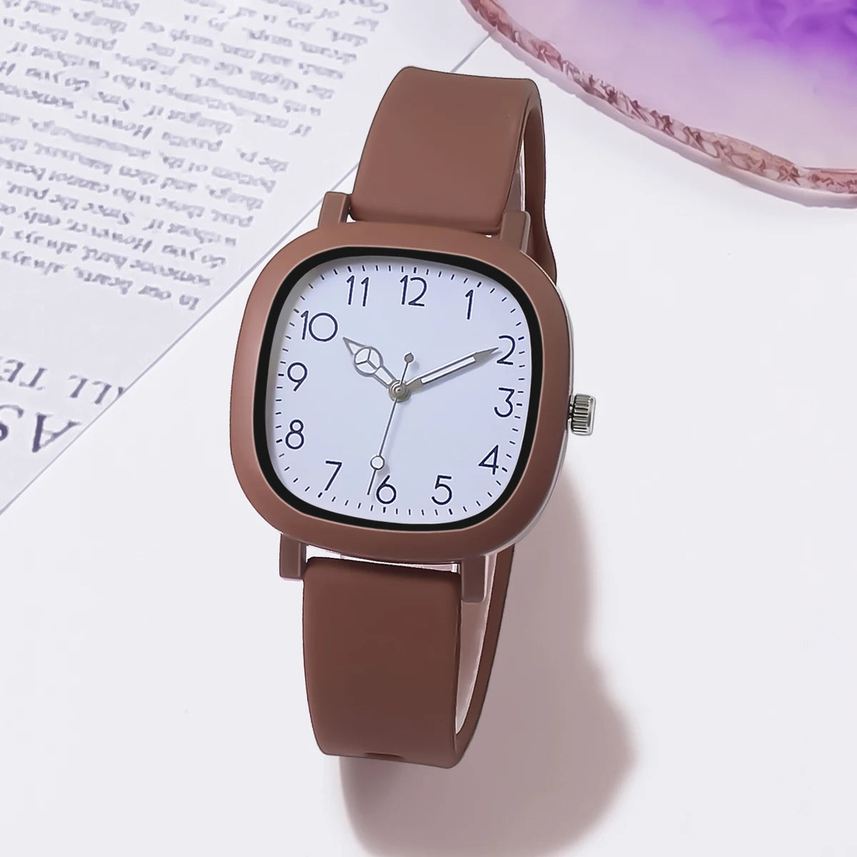 Fashion Women Watch Silicone Quartz Wristwatches For Women Clock Christmas Gift Valentine's Day Ladies Watches Reloj Mujer Good Vibrations Adult Super Store