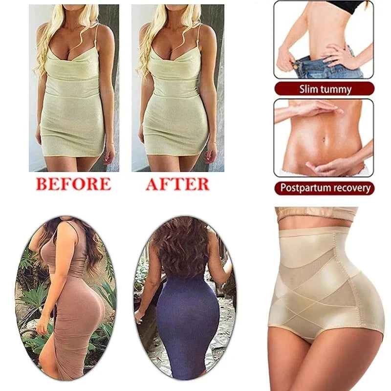Sexy Cross Body Shaper High Waist Panties Women Underwear Girdle Belly Tummy Control Trainer Shapewear Slimming Underwear Good Vibrations