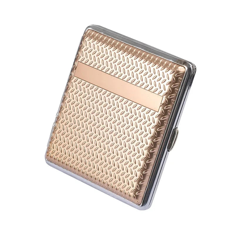 Fashion Cigarette Case 20pcs Metal Cigarette Holder Coarse Pack Anti-pressure Moisture-proof Portable Cigarette Case Good Vibrations Adult Super Store