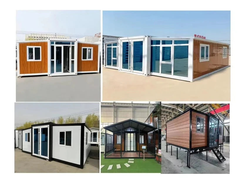 Double Storey Container House Modular House Design 20ft 40ft Custom 2/3/4 Bedrooms for Work Office Warehouse Portable House Good Vibrations