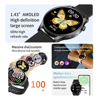 Fashion Digital Watches Smart Heart Rate Warning Waterproof Bluetooth Call Casual Wristwatch Game Clock Male reloj hombre Good Vibrations