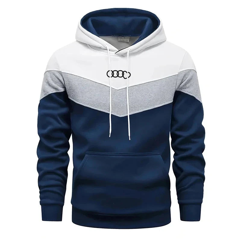 Men's Clothing Casual Sweatshirt Suit Sweatshirts for Men Daily Tricolor Hoodies Hot High Quality 2024 Sports Tracksuit Jogging Good Vibrations