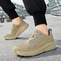 New Men's Wide  Women's Shock Absorption Sports Sneakers Comfortable Breathable Mesh Lining  Lightweight Rebound Running Shoes Good Vibrations