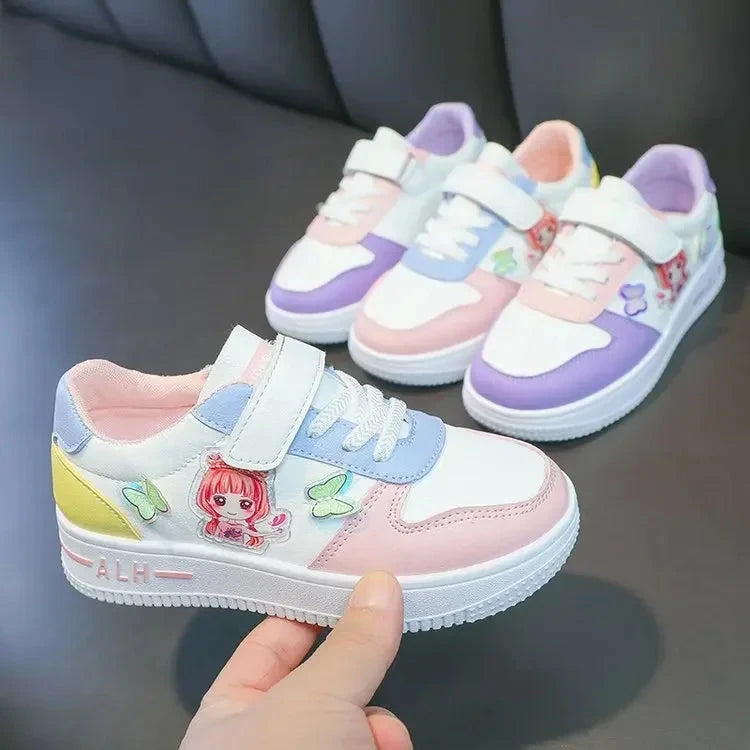 CKid Shoes Sneaker Shoe Boys Girls Baby Cartoon Canvas Sports Shoes Spring Autumn Children Board Shoes with Leisure New Fashion Good Vibrations