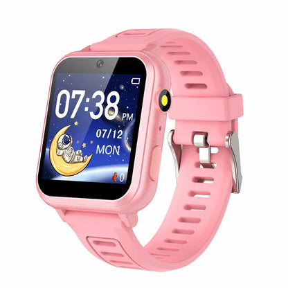 Children's Wristwatch 24 Games Kids Smart Watch Music Play Pedometer Tracker Time Display Video Audio Record Torch Smartwatch Good Vibrations