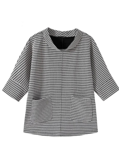 Womens plus size woven round neck shirt belongs to the category of womens clothing Good Vibrations