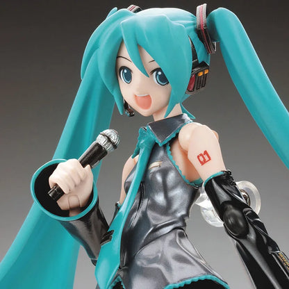 Anime FIGMA Hatsune Miku Action Figures Movable Joints Contain The Props Desktop Decoration Collection PVC Model Toys Kids Gifts Good Vibrations