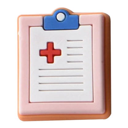 Shoe Charms for Crocs Accessories Organ Medical Care Shoes Charm for Croc Decorations Pins Men Accessory Jeans Woman Clogs Clips Good Vibrations