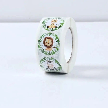 Jungle Safari Birthday Decoration Jungle Animals 1st Birthday Gifts Decoration Wild One Birthday Tableware Baby Shower Decor Good Vibrations