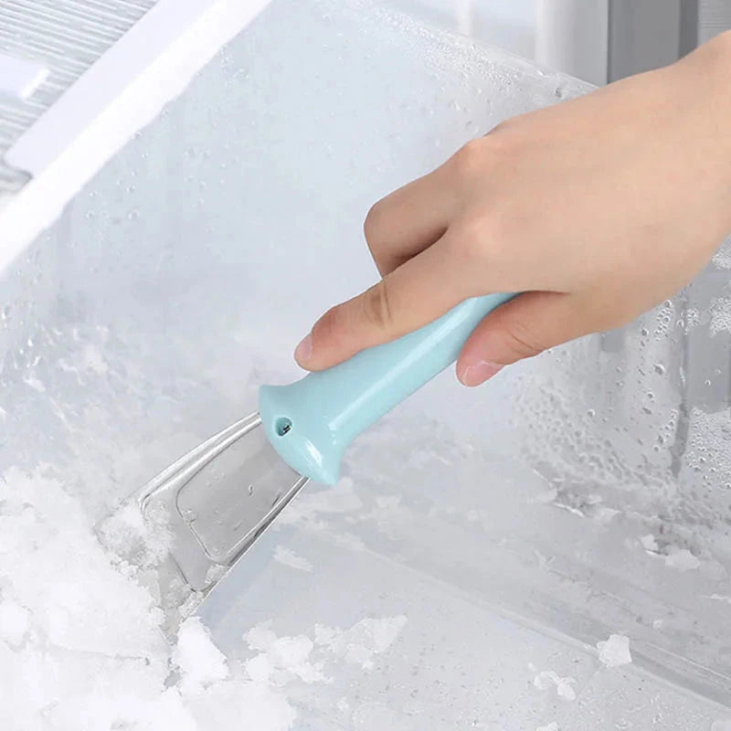 Kitchen Clean Gadget Portable Useful Fridge Accessories 1PC Defrosting Shovel Stainless Steel Freezer Ice Scraper Deicing Tool Good Vibrations