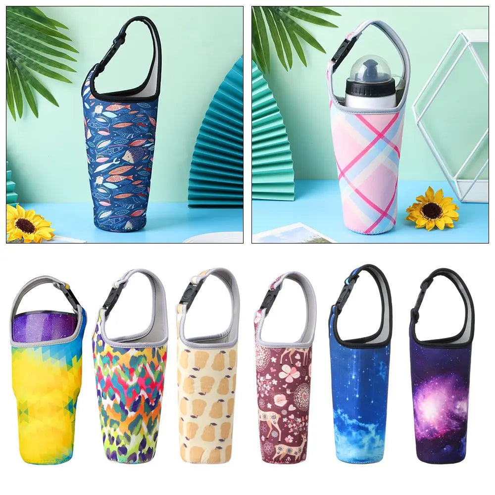 Fashion Accessories Carrier Tote Bag Portable Tumbler Mug Holder Beverage Bag Water Bottle Bag Cup Sleeve Good Vibrations Adult Super Store