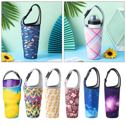 Fashion Accessories Carrier Tote Bag Portable Tumbler Mug Holder Beverage Bag Water Bottle Bag Cup Sleeve Good Vibrations Adult Super Store