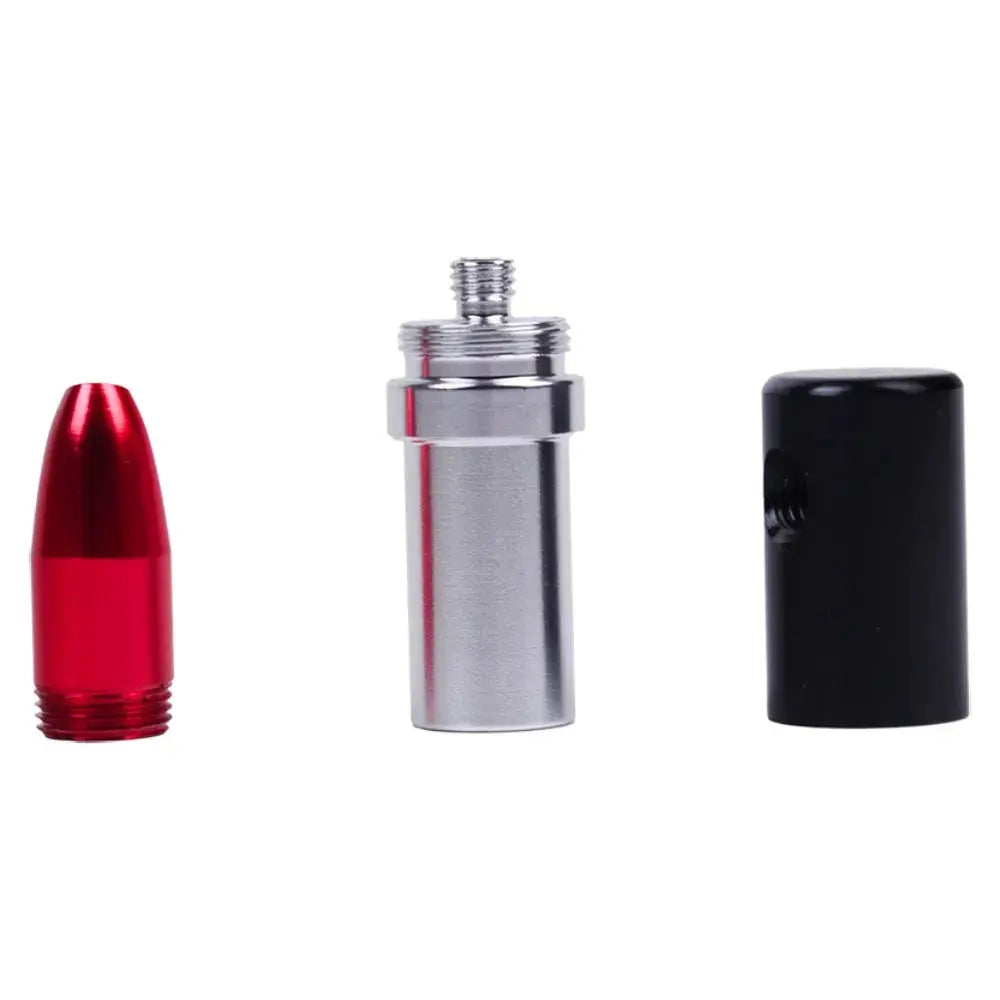 Lipstick Shaped Mens Small Detachable Assembly Metal Design Compact Portable Kitchen Tool Smoking accessories Good Vibrations