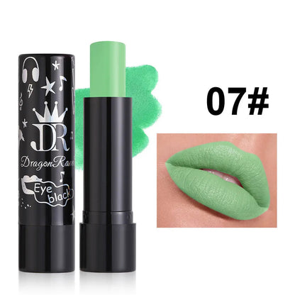 12 Colors Matte Nude Red Lipsticks Waterproof Pink Black Purple Velvet Lipstick Long Lasting Makeup Lip Stick Halloween Cosmetic Good Vibrations
