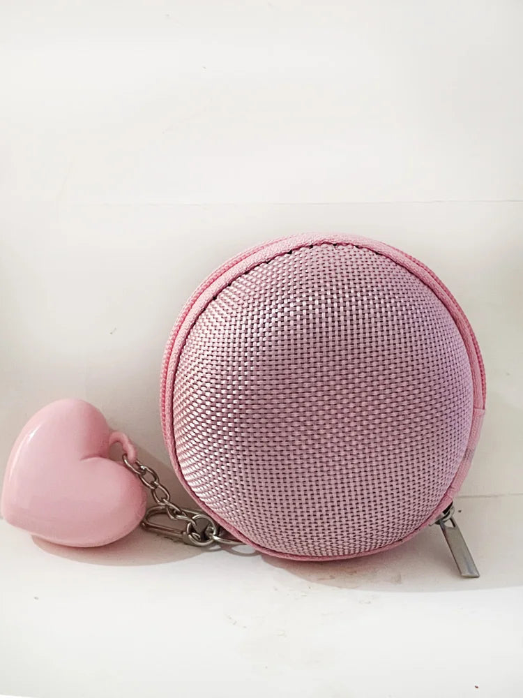 Portable Pink Heart Smoking Set Storage Travel Bag 9pcs Round Case for Smoking 9pcs Good Vibrations Adult Super Store
