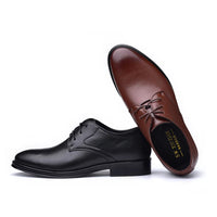 Men Formal Leather Shoes Black Pointed Toe Men Loafers Party Office Business Casual Shoes for Men Oxford Shoes Mens Dress Shoe Good Vibrations