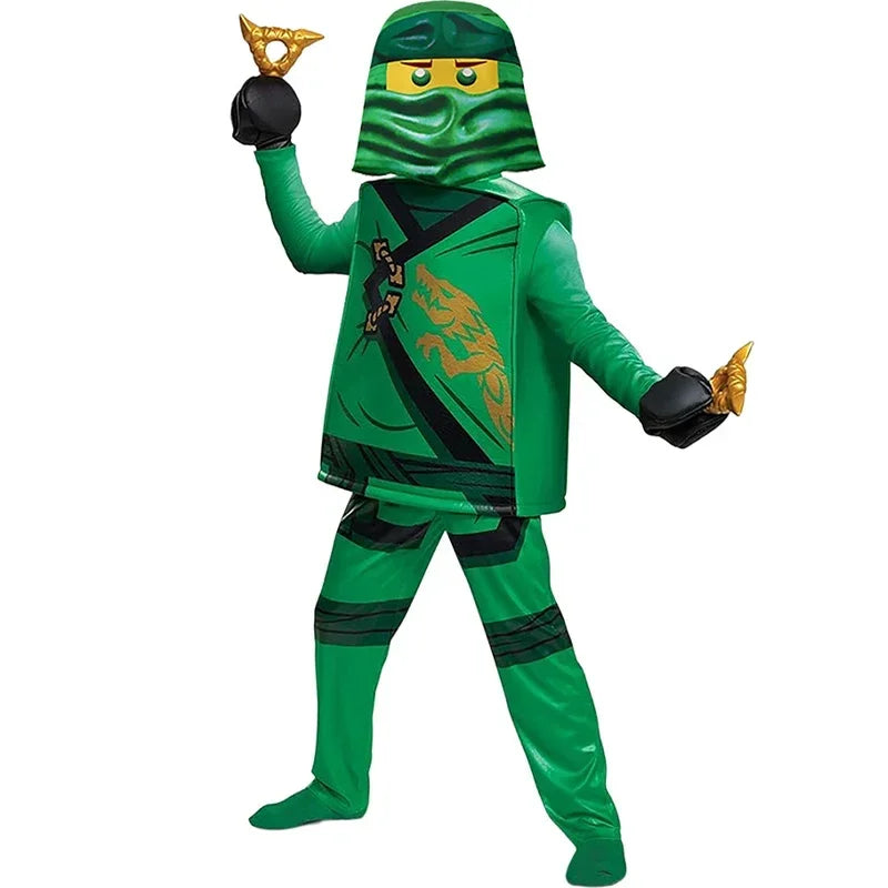 2025 Halloween Ninja block Halloween Costume Good Vibrations