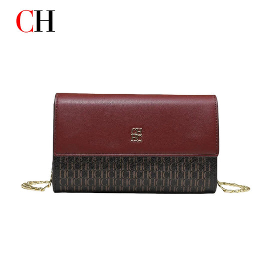 CH Crossbody Bag For Women Luxury Designer Handbag Fashion Embossed Leather Shoulder Bag Elegant Chain Clutch Bag For Daily Use Good Vibrations