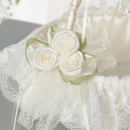 Flower Girl Basket Set Flowers Romantic Design Wedding Flower Baskets Good Vibrations