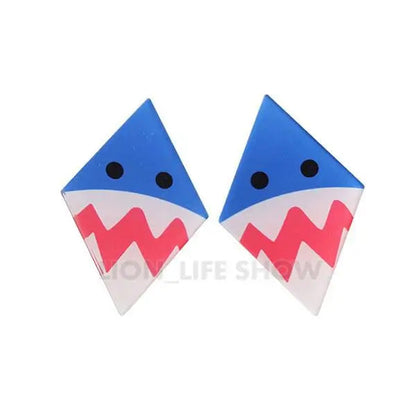 VTuber Hololive English Cosplay Gawr Gura Wig Cute Wig Hololive English Cosplay Hair Gawr Gura headdress Good Vibrations