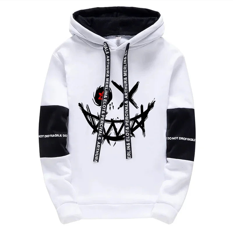 Hot Sales Mens Tracksuit Printed Single Piece Sweatshirts Sweatpants Casual Hoodie Pants Outdoors Mens Clothing Funny Streetwear Good Vibrations